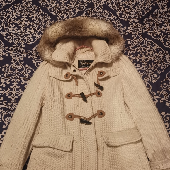 Guess Wool Winter Jacket - Picture 3 of 3